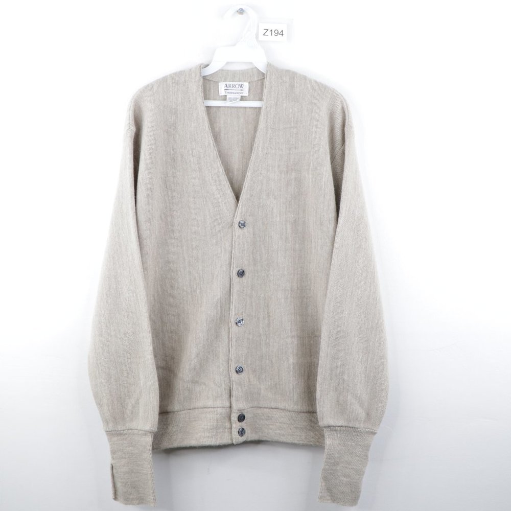 Vintage Long Sleeve Knit Button Cardigan Sweater